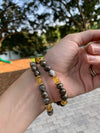Pyrite and Citrine Wealth and Prosperity Double Wrap - SIMPLY SOFIA