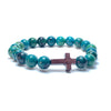 NEW BEGINNINGS IN SACRED TIMES - Chrysocolla & Wood - SIMPLY SOFIA