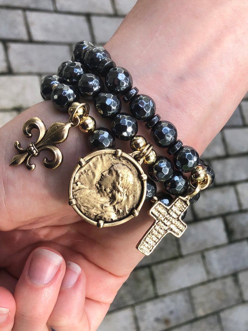 A Tribute to Joan of Arc (double sided medal) - SIMPLY SOFIA