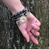 Pyrite and Citrine Wealth and Prosperity Double Wrap
