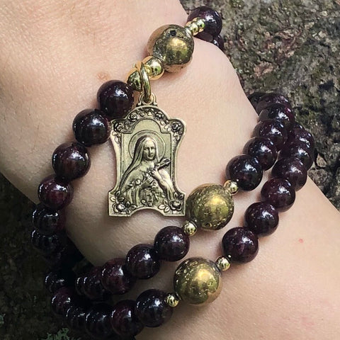 Wealth and Prosperity Double Wrap with Gold Accents